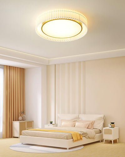 WOW Round Pleated Ceiling Lamp