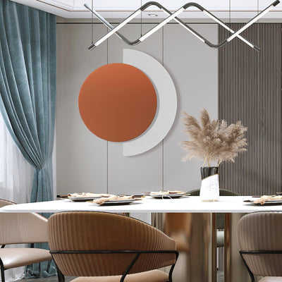 WOW Rounded Abstract Art Sconce