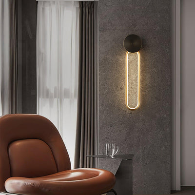 WOW Simple Elliptical Wall Sconce