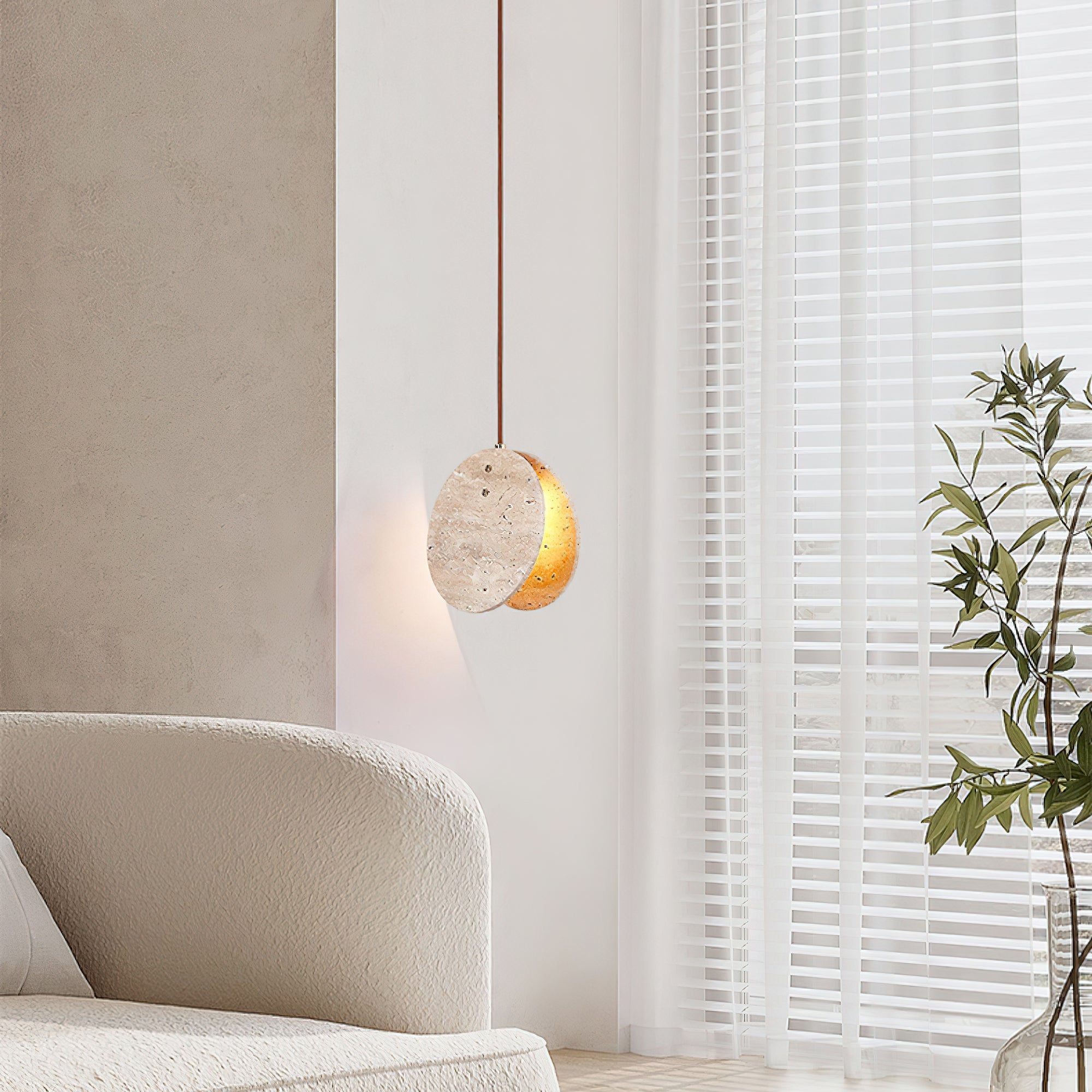 WOW Solstice Stone Pendant Light
