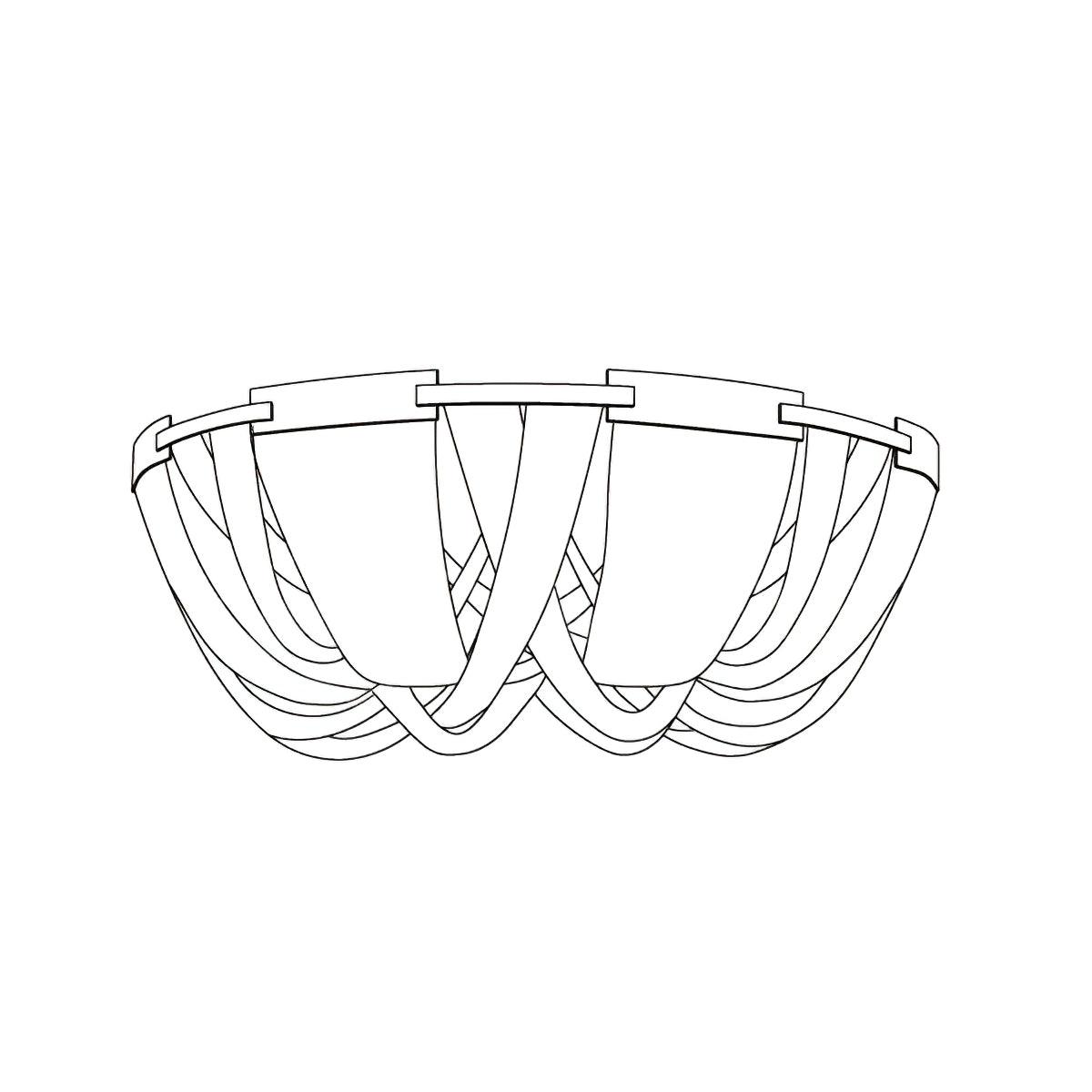 WOW Tassel Aluminum Chain Ceiling Light