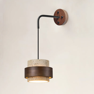 WOW Stonova Travertine Wall Sconce
