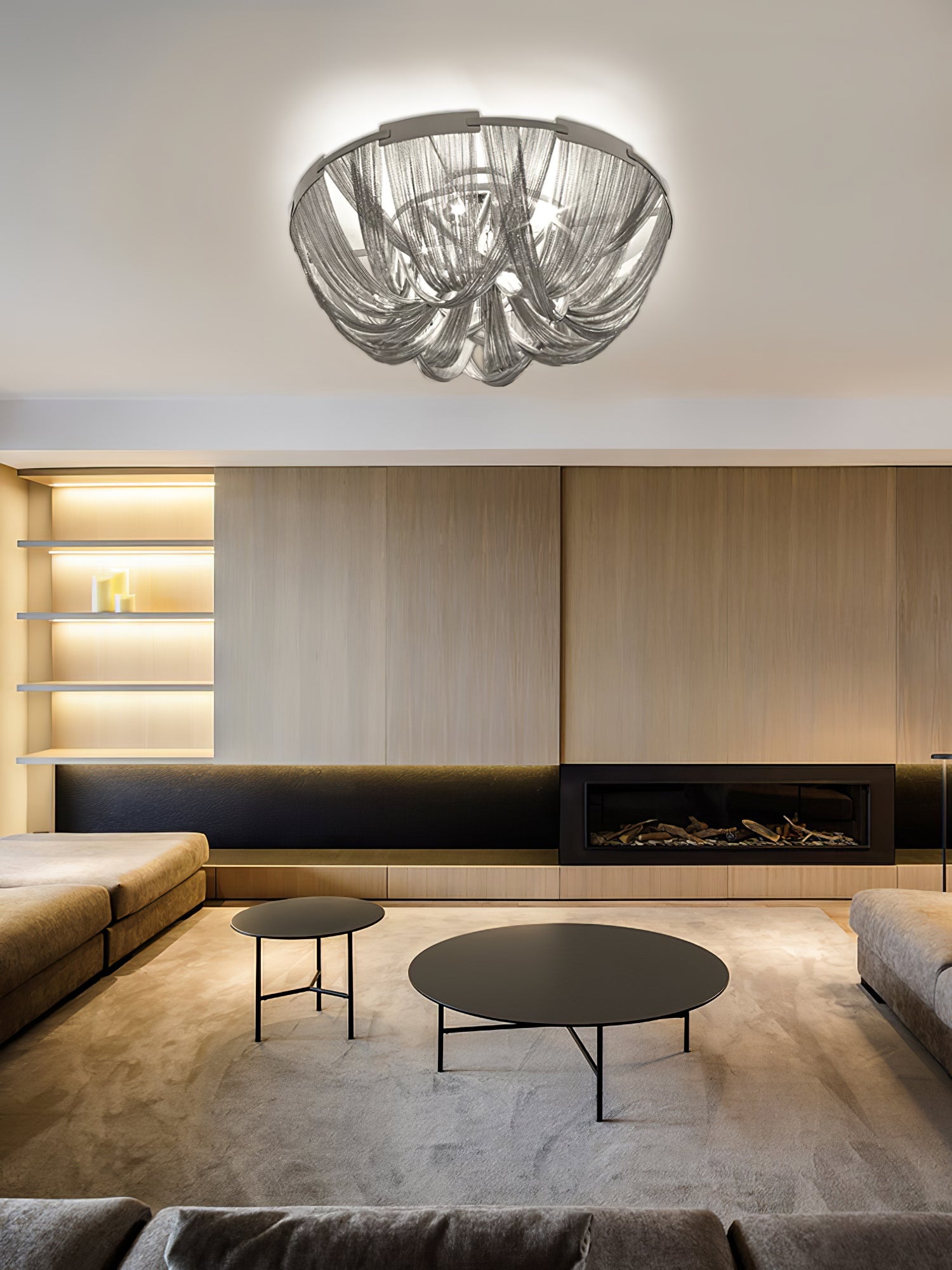 WOW Tassel Aluminum Chain Ceiling Light