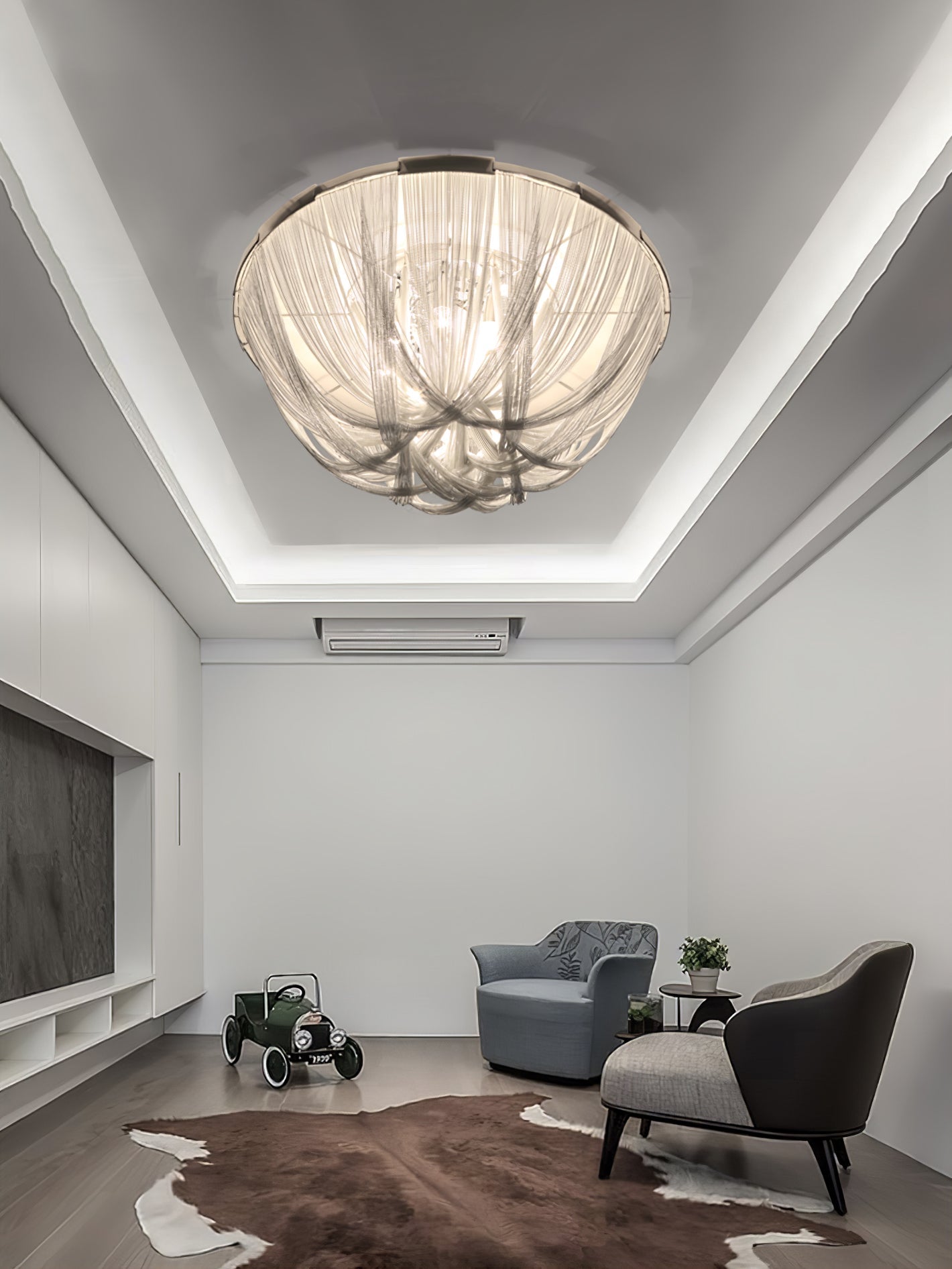WOW Tassel Aluminum Chain Ceiling Light