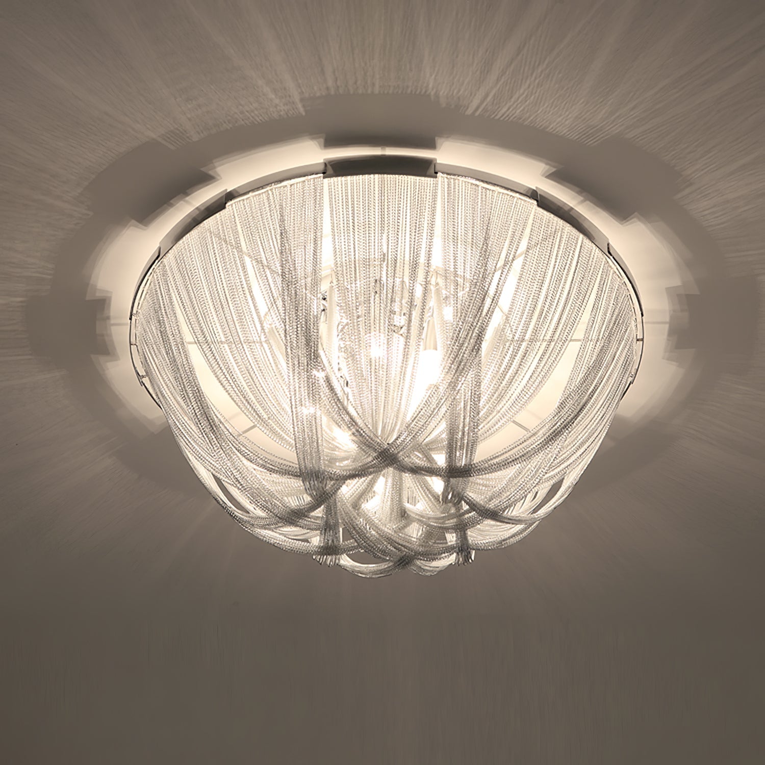 WOW Tassel Aluminum Chain Ceiling Light