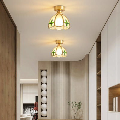 WOW Tiffany Floral Ceiling Lamp