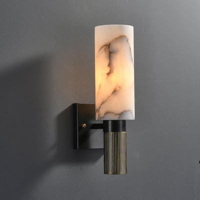 WOW Torch Alabaster Sconce