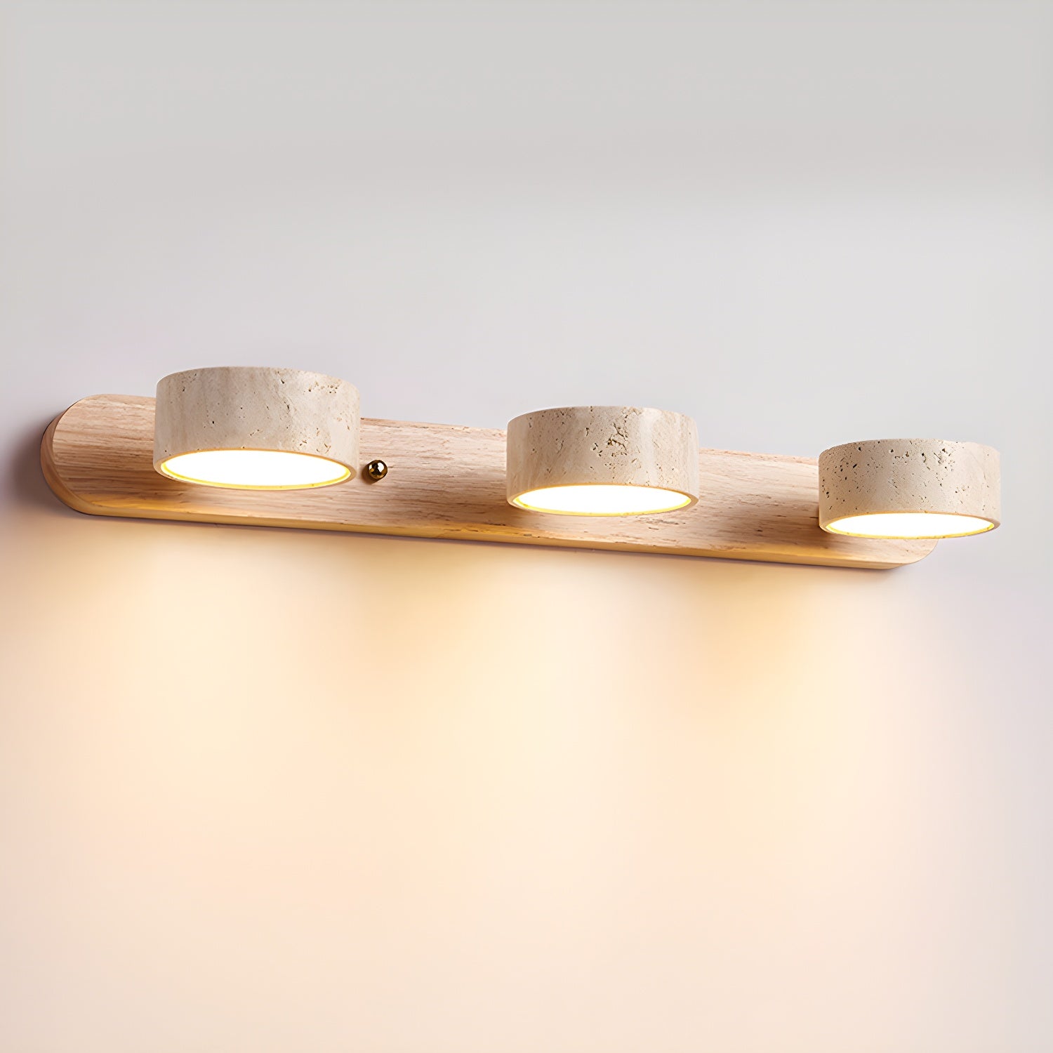 WOW Travertine Duo Wall Light