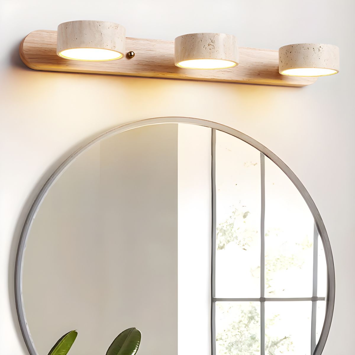 WOW Travertine Duo Wall Light