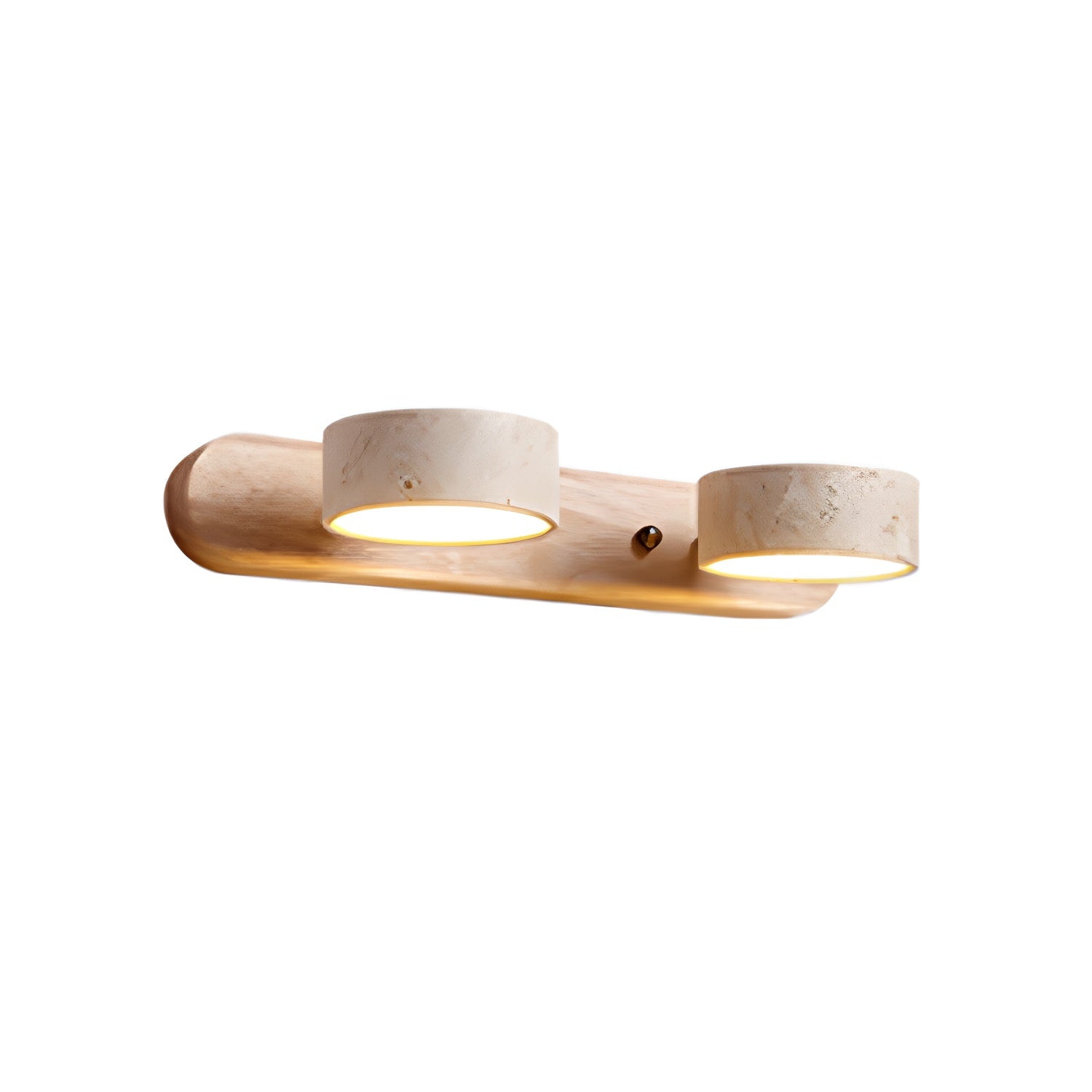 WOW Travertine Duo Wall Light