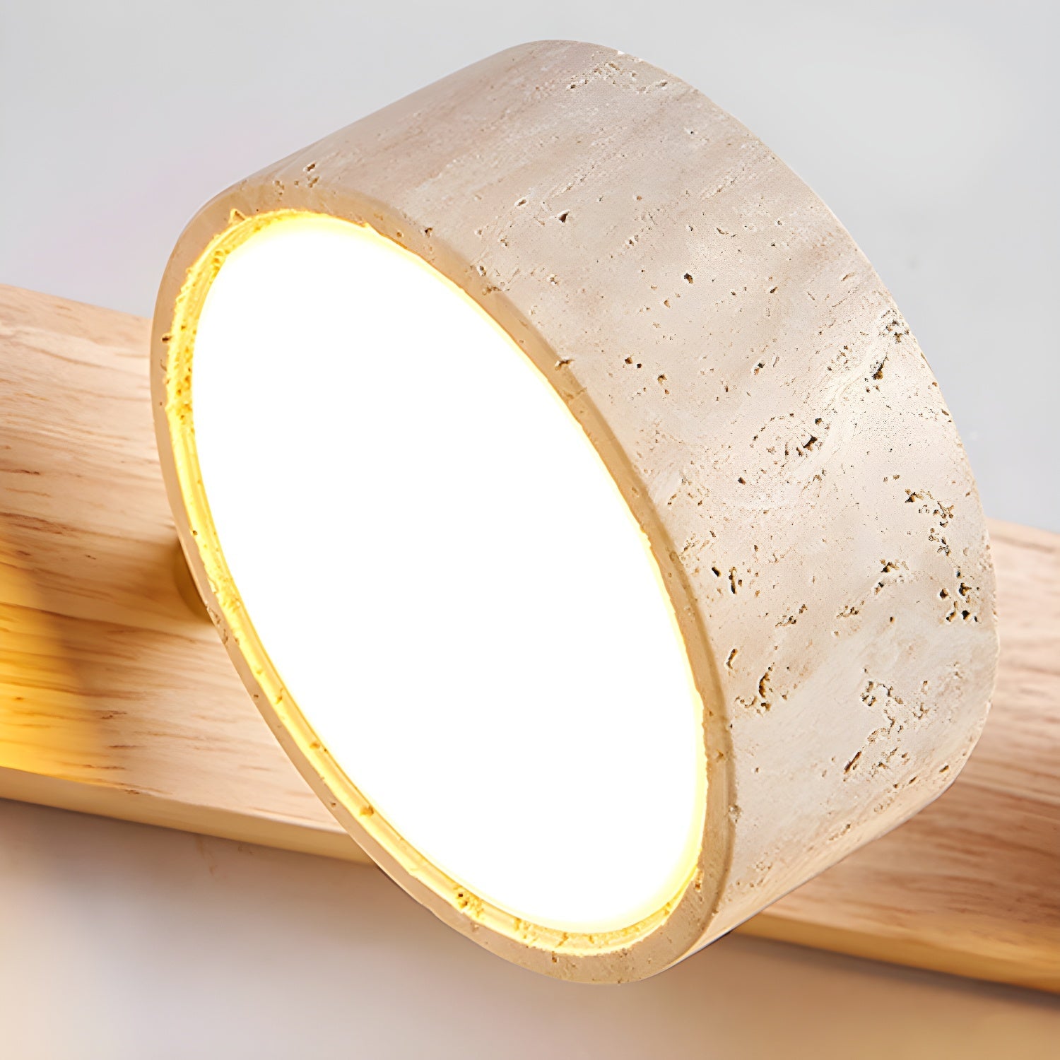 WOW Travertine Duo Wall Light