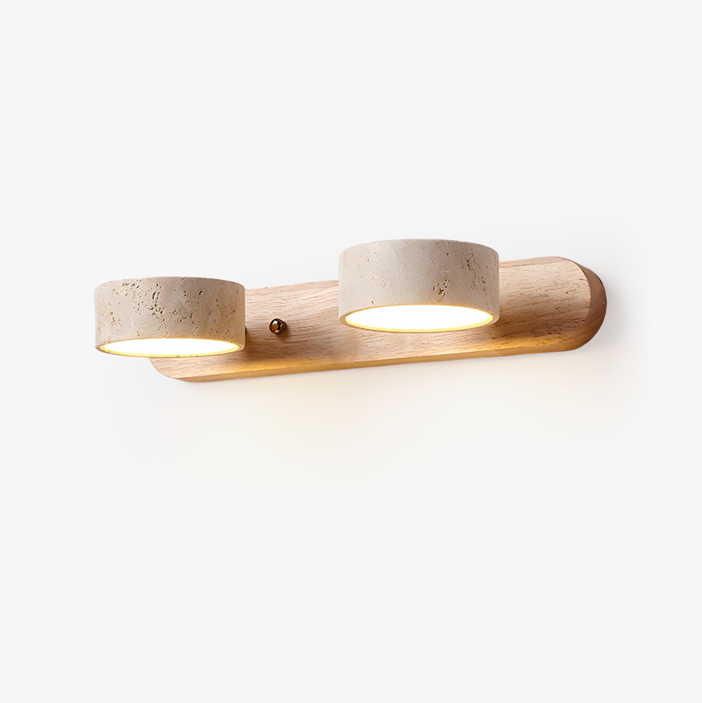 WOW Travertine Duo Wall Light