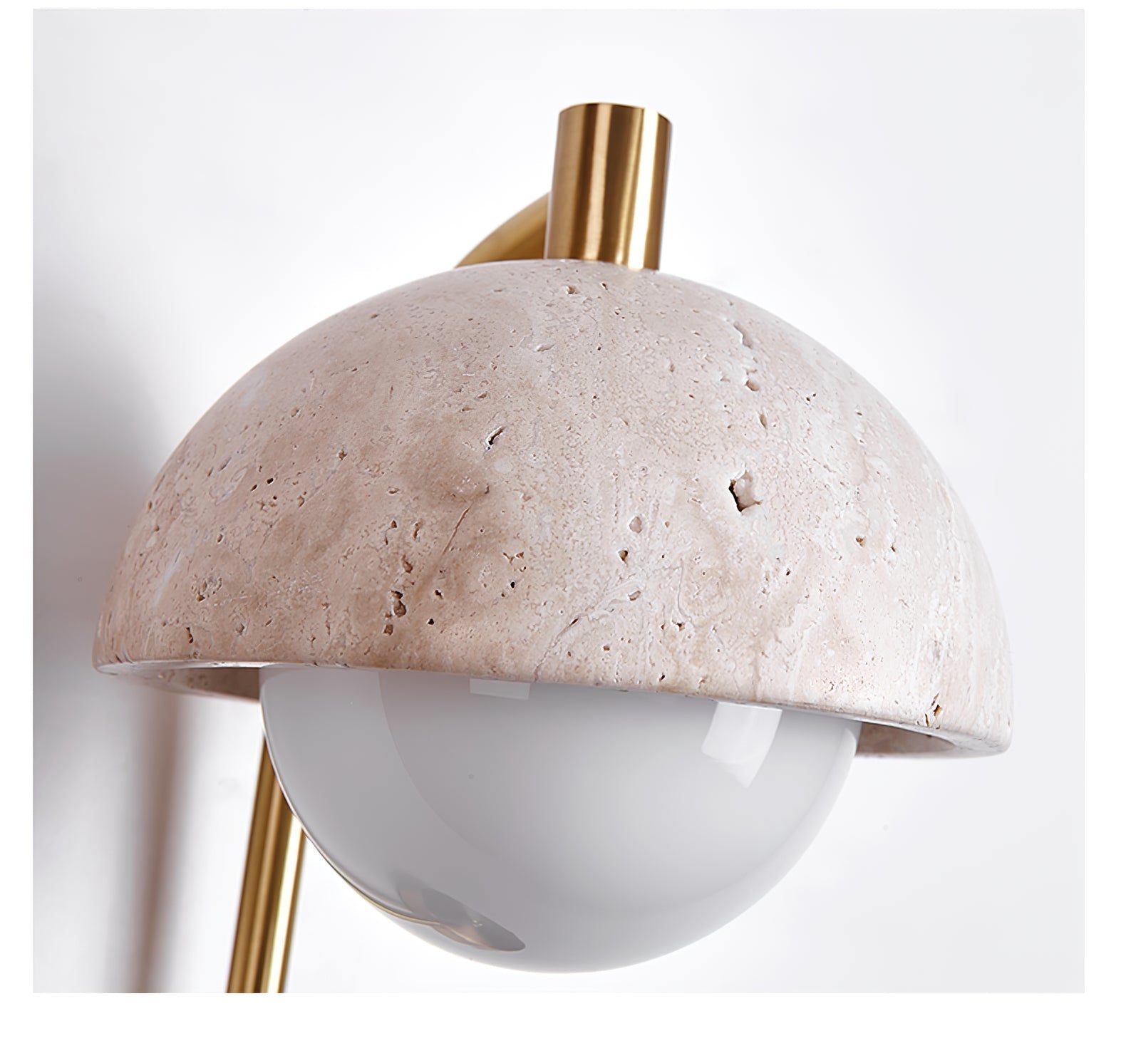WOW Vellum Travertine Wall Lamp