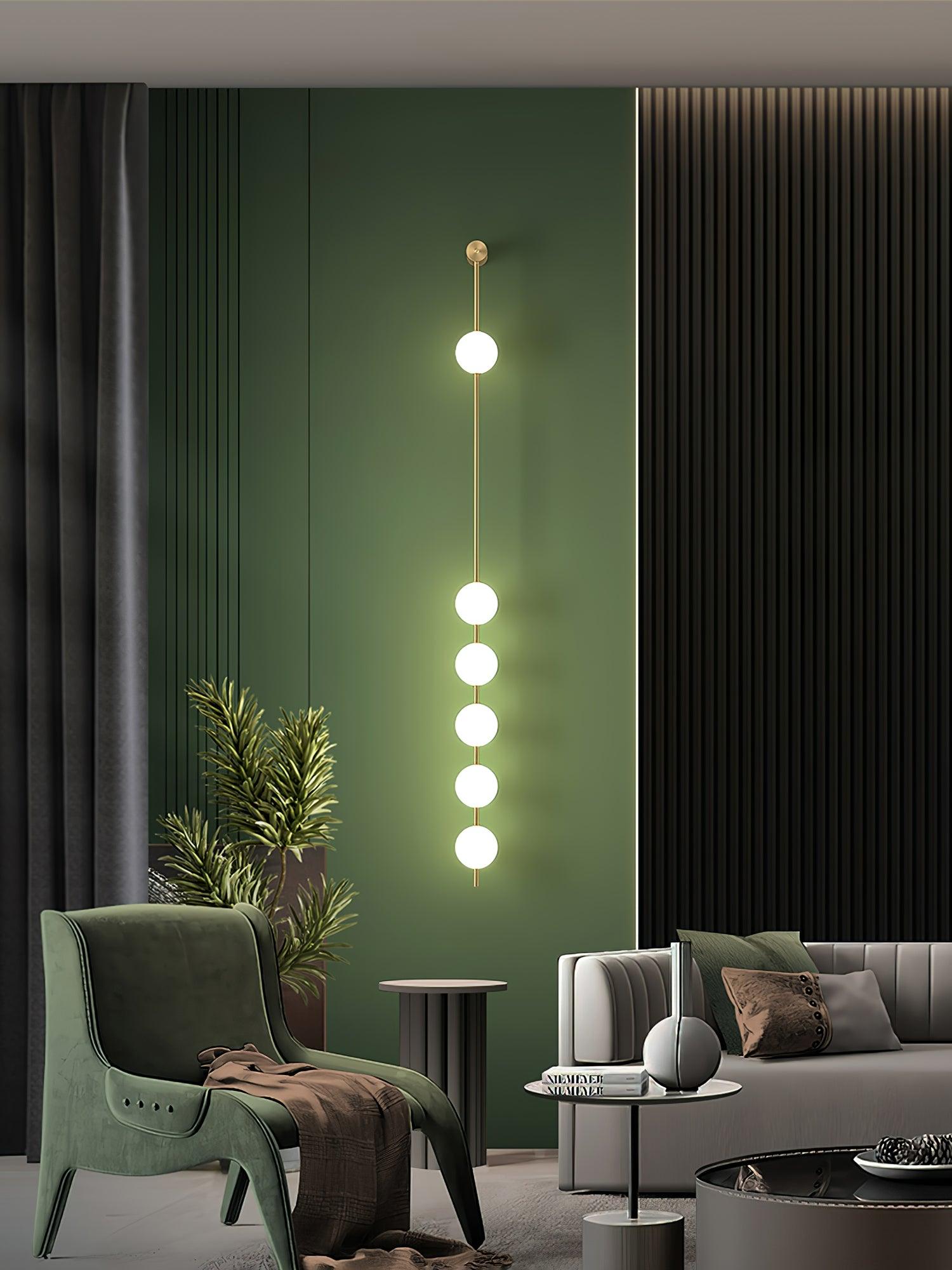 WOW Vertical Balls Wall Lamp