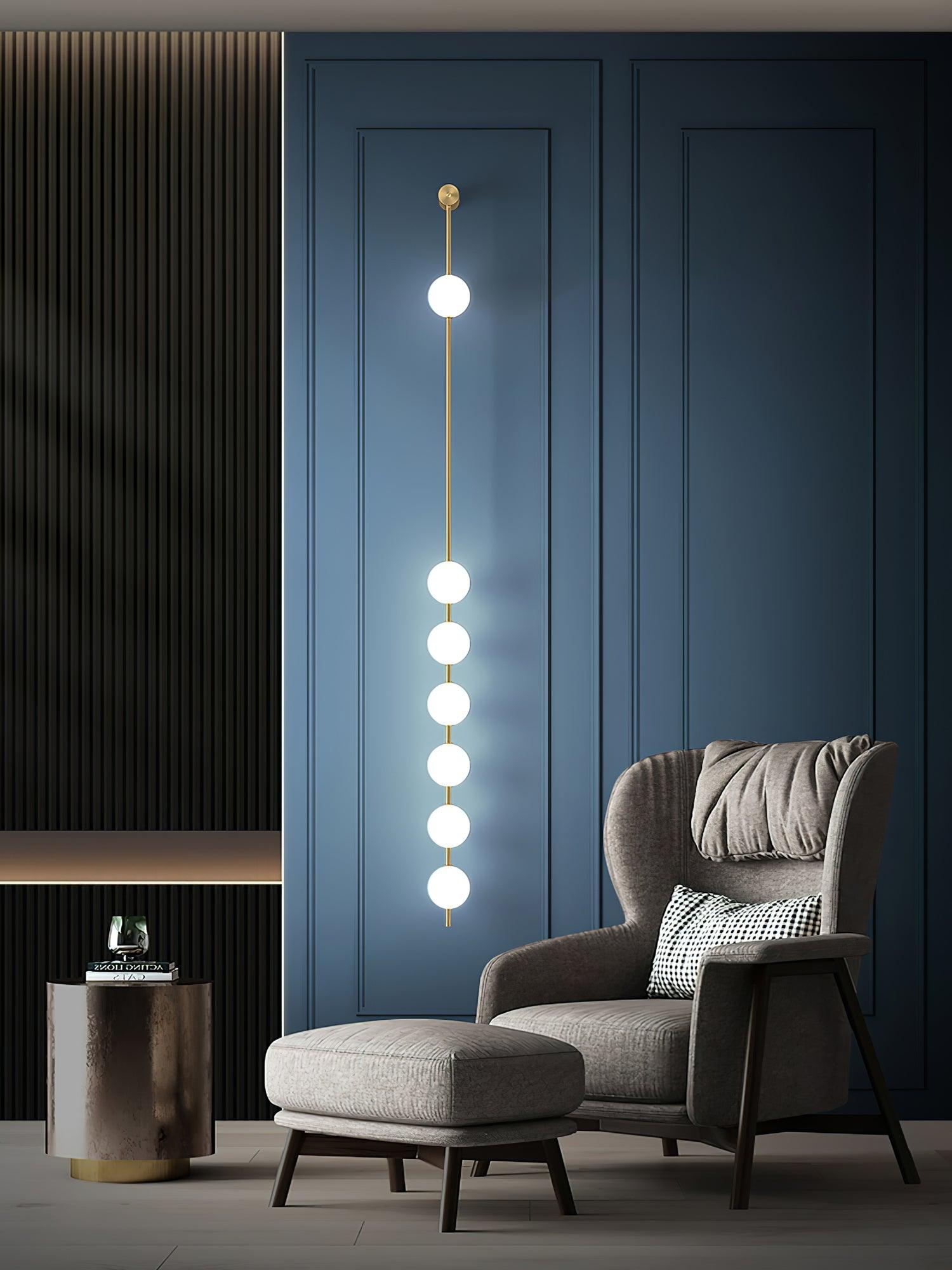 WOW Vertical Balls Wall Lamp