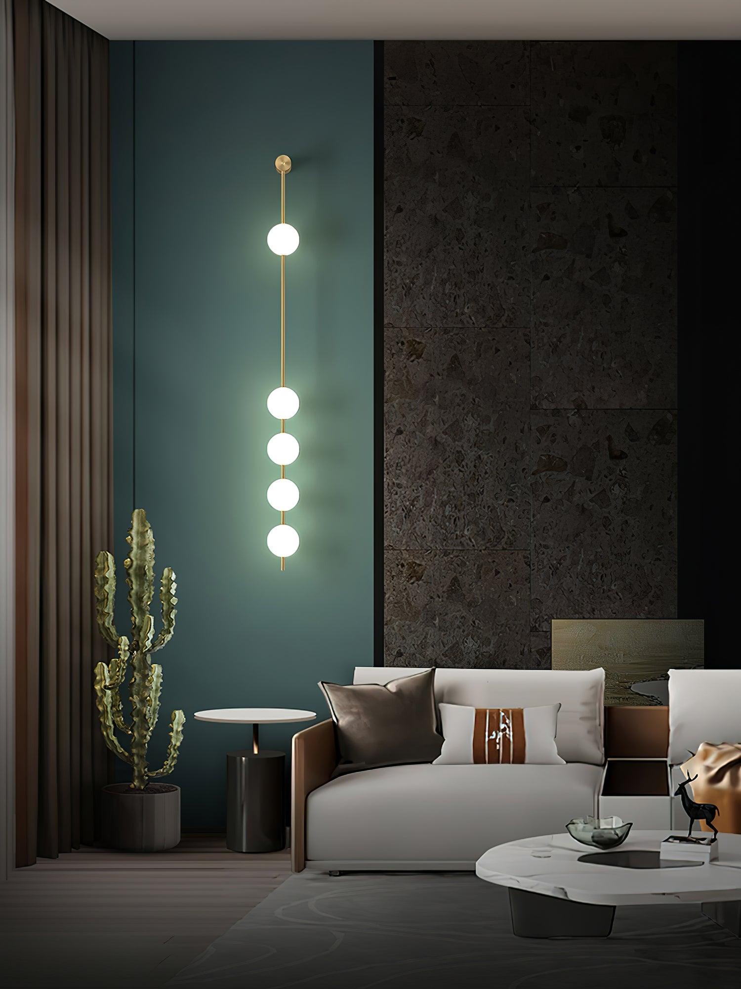 WOW Vertical Balls Wall Lamp
