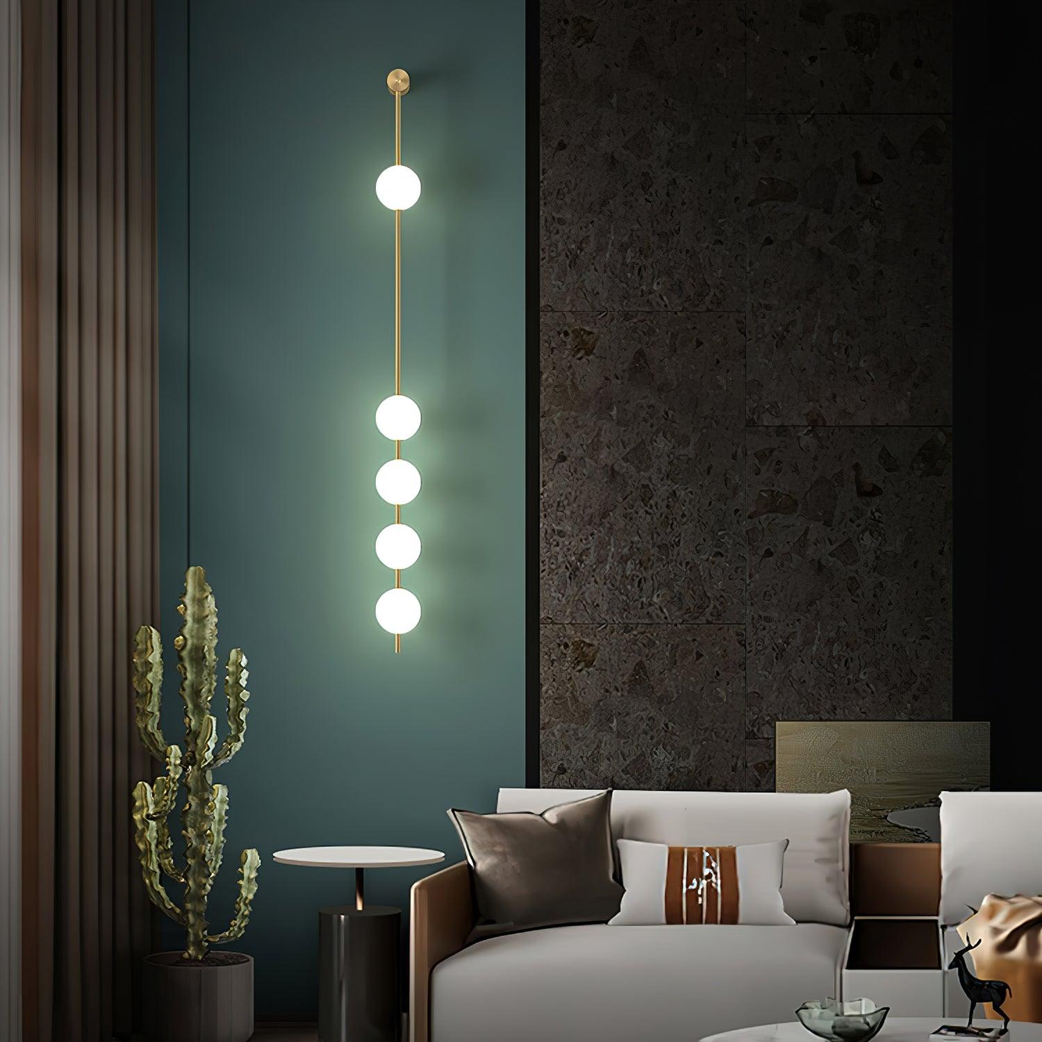 WOW Vertical Balls Wall Lamp