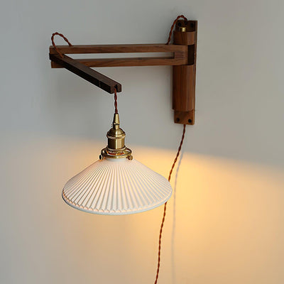 WOW Walnut Telescopic Wall Lamp