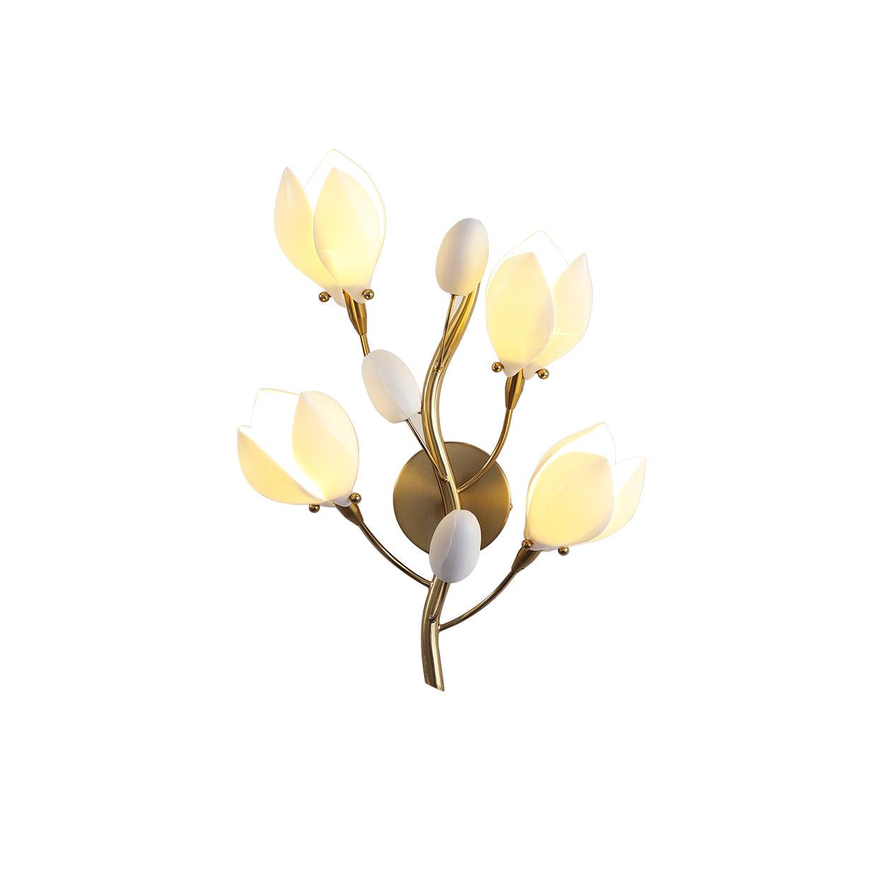 WOW Porcelain Magnolia Wall Lamp