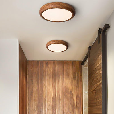 WOW Wood Grain Round Ceiling Lamp