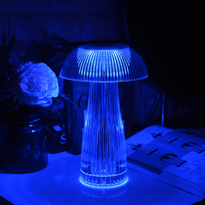 Crystal Jellyfish Table Lamp