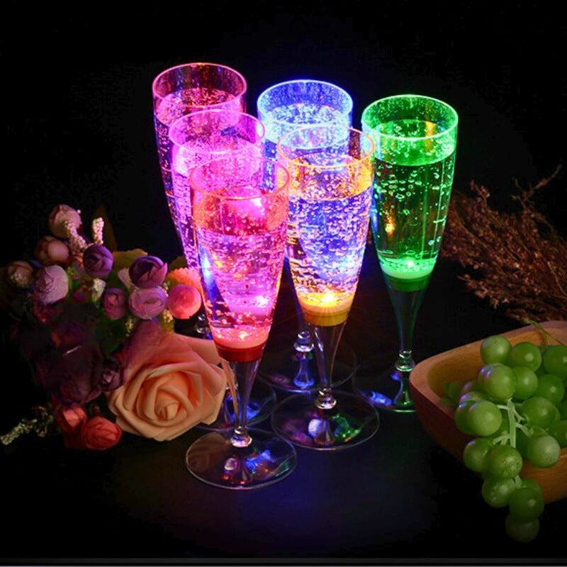 LED Luminous Wine Glass(6 PCS)