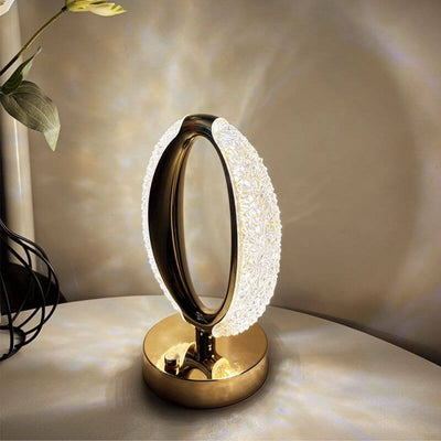 Rechargeable Star Eye Crystal Table Lamp