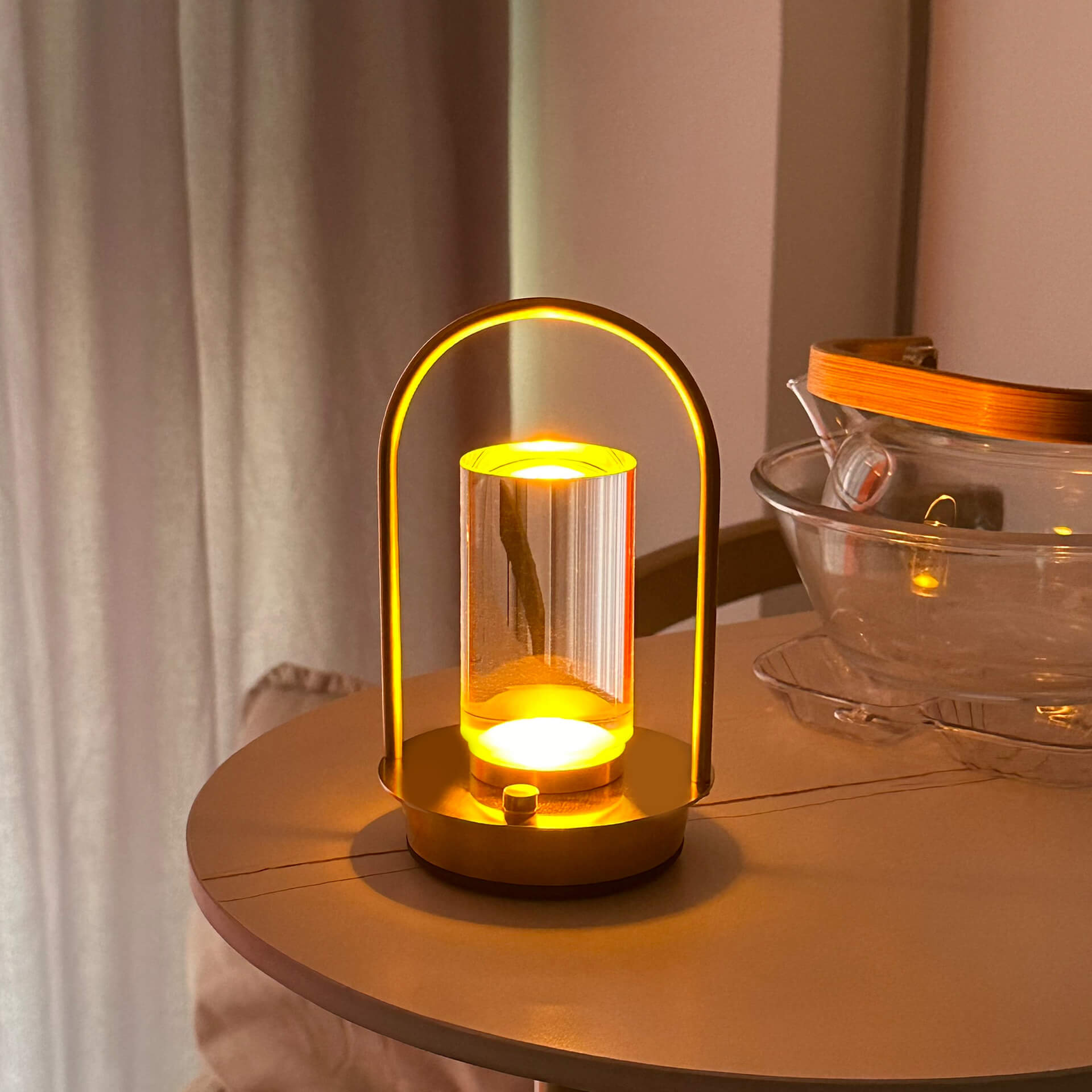 Arched Metal LED Night Light