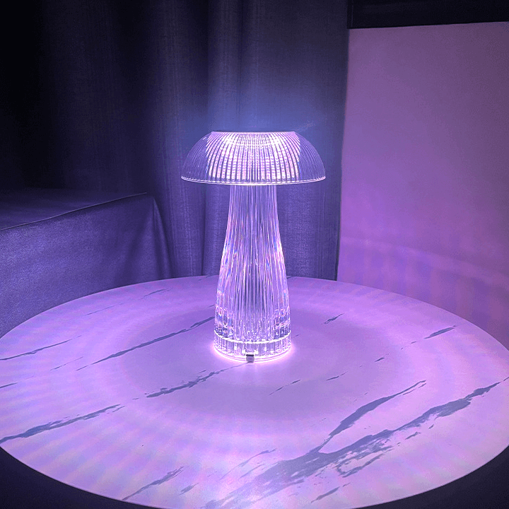 Crystal Jellyfish Table Lamp