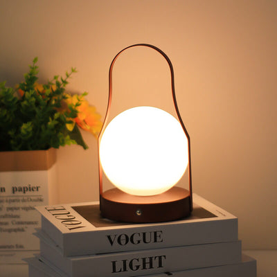 LED Portable Metal Table Lamp