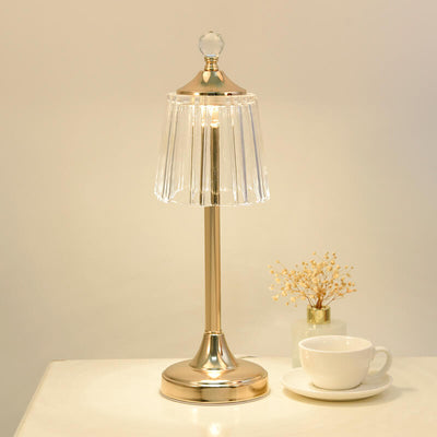 Creative Decorative Crystal Rechargeable Table Lamp