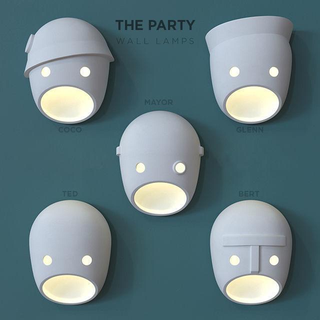 WOW Mask Wall Light