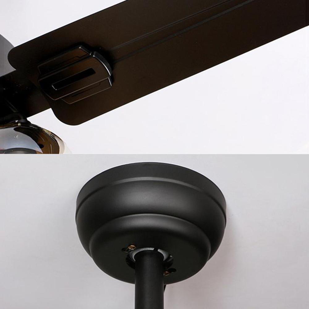 WOW Black Vintage Ceiling Fan