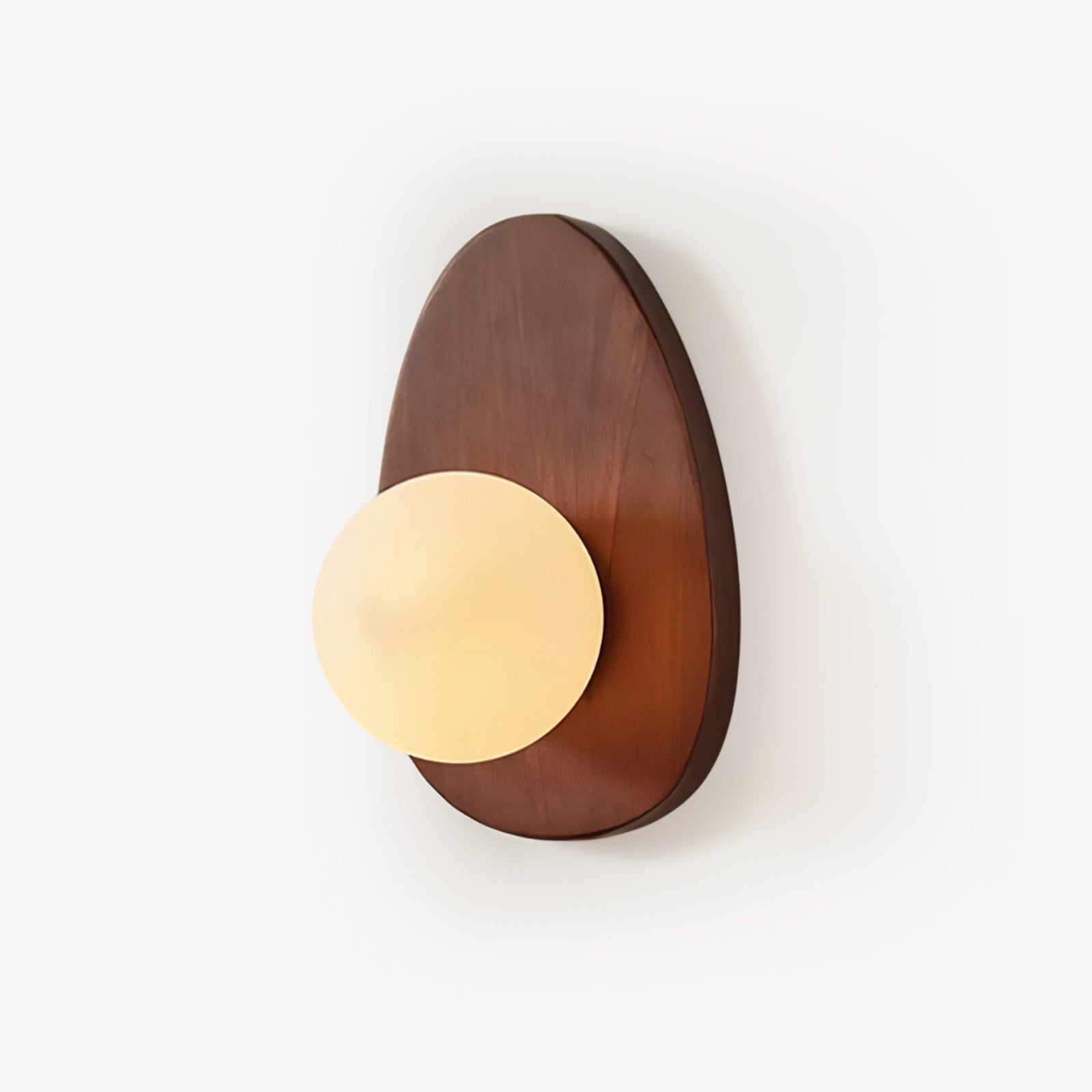 WOW Orba Walnut Wall Lamp