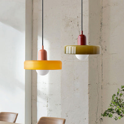 WOW Modern Stained Glass Pendant Light-WOW143