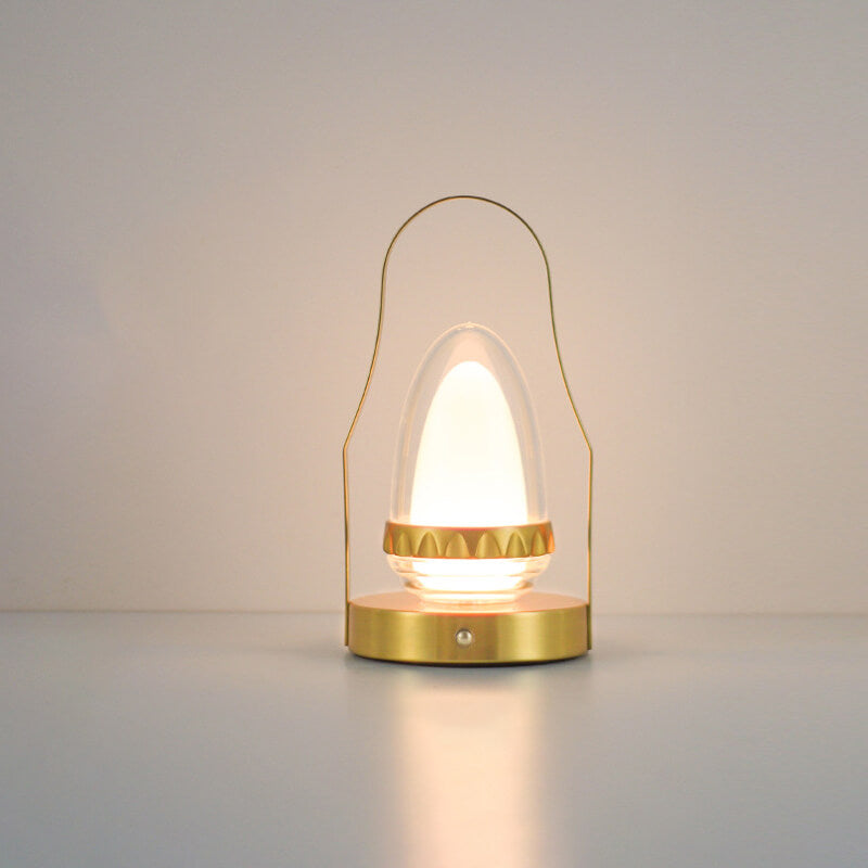 LED Portable Metal Table Lamp