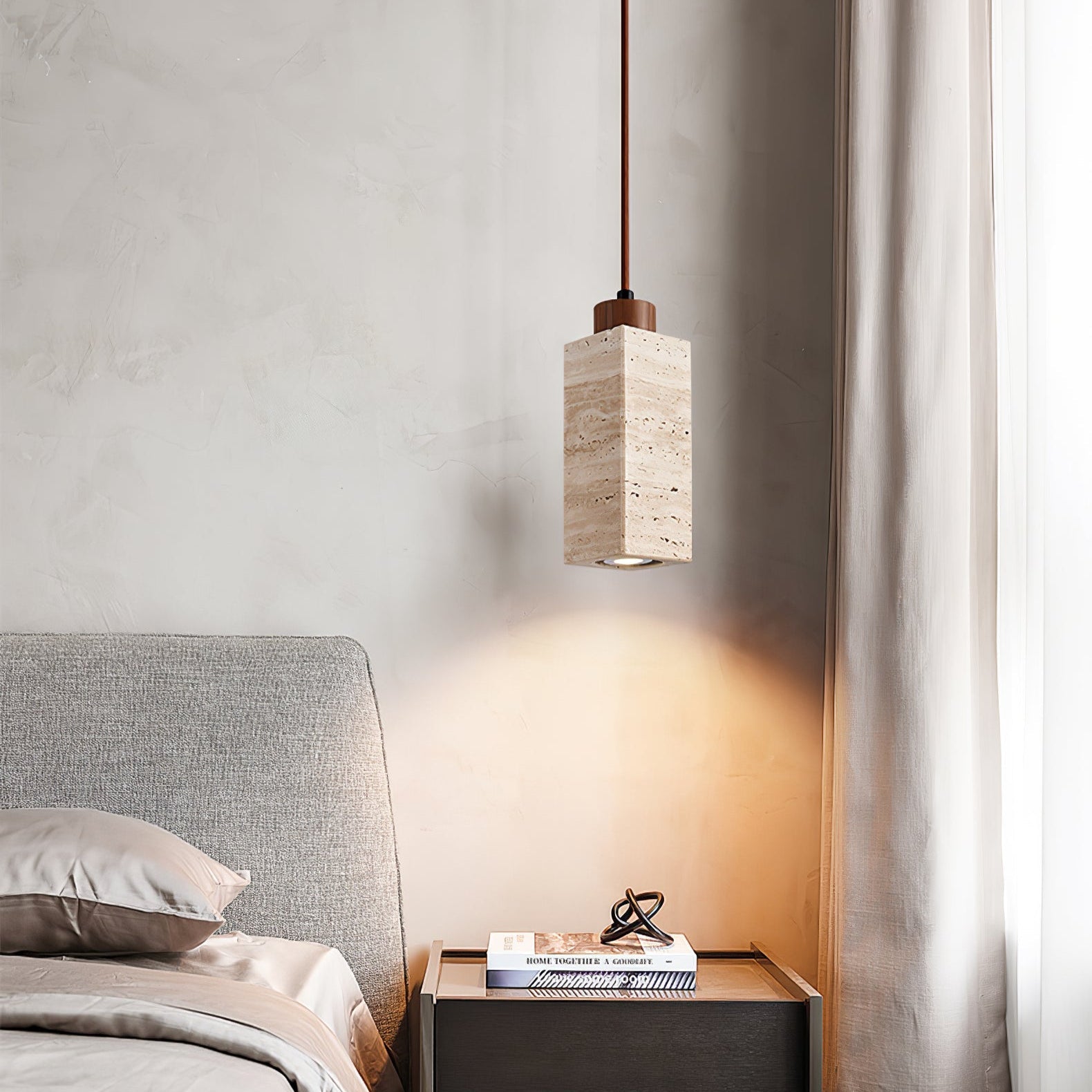 WOW Solvara Travertine Pendant Lamp