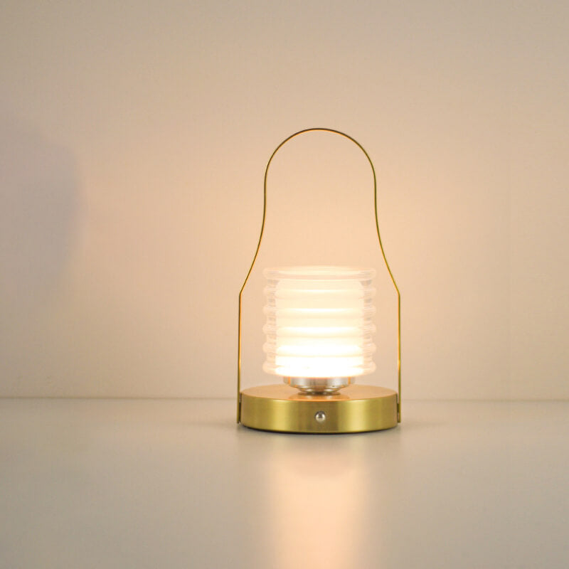 LED Portable Metal Table Lamp