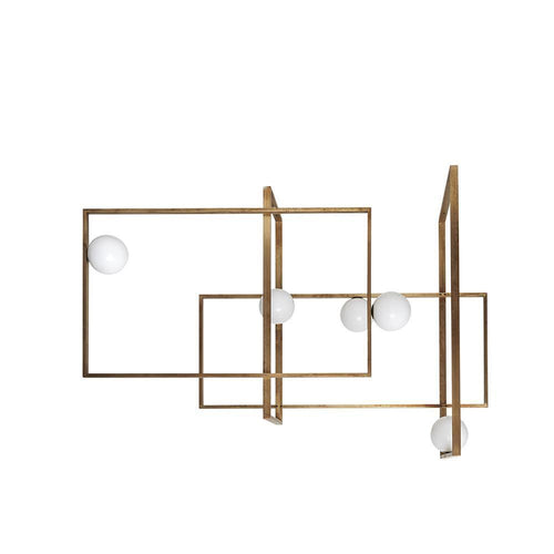 WOW Mondrian Glass Ceiling Light
