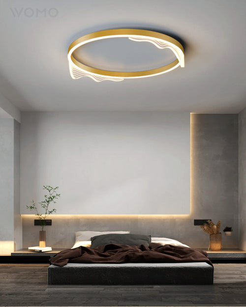 WOW Wavy Round Integrated Led Ceiling Light-WOW1035