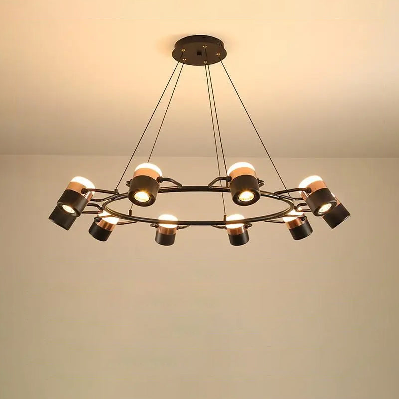 WOW Adjustable Rose Gold Round Chandelier-wow2645