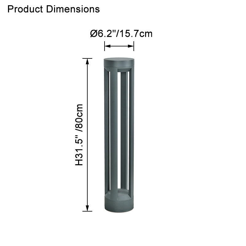WOW Pathway Bollar Light-wow9126