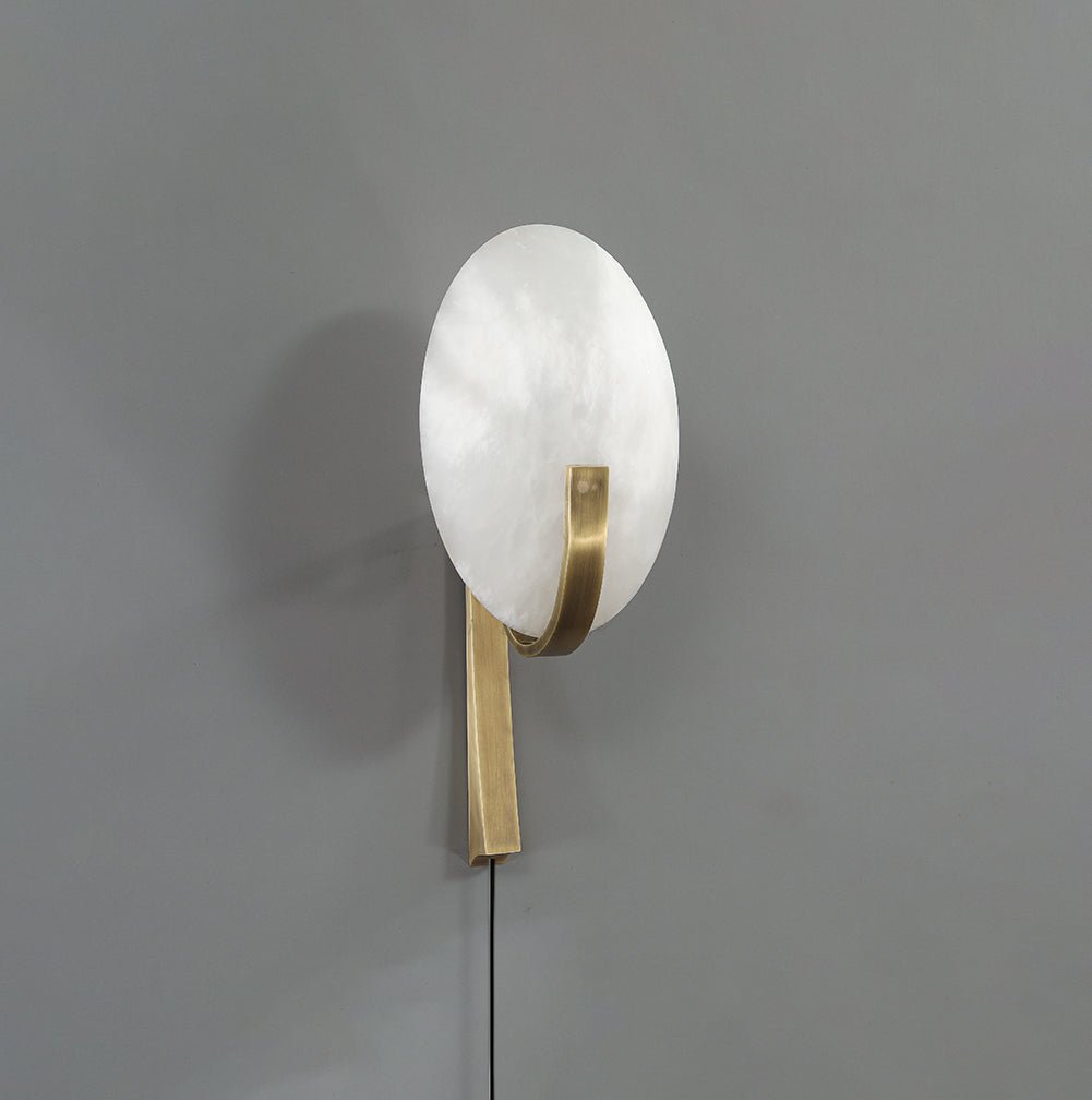 WOW Alice Alabaster Plug-in Wall Lamp