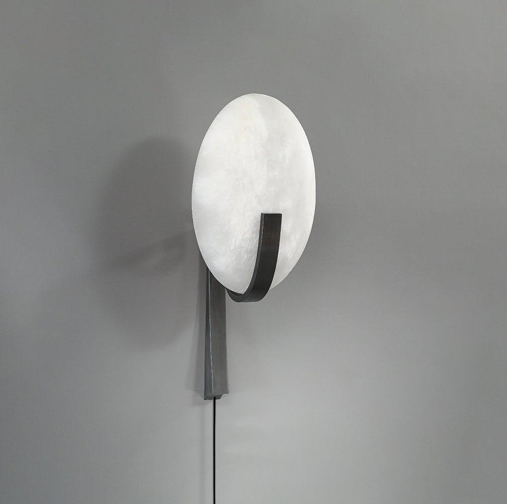WOW Alice Alabaster Plug-in Wall Lamp