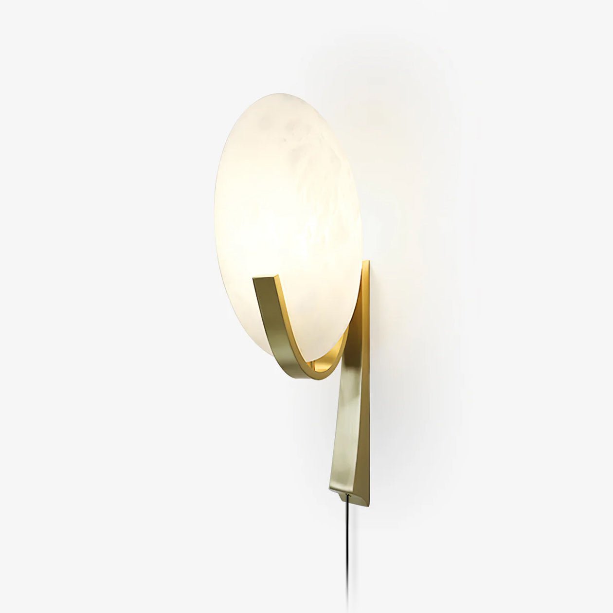 WOW Alice Alabaster Plug-in Wall Lamp