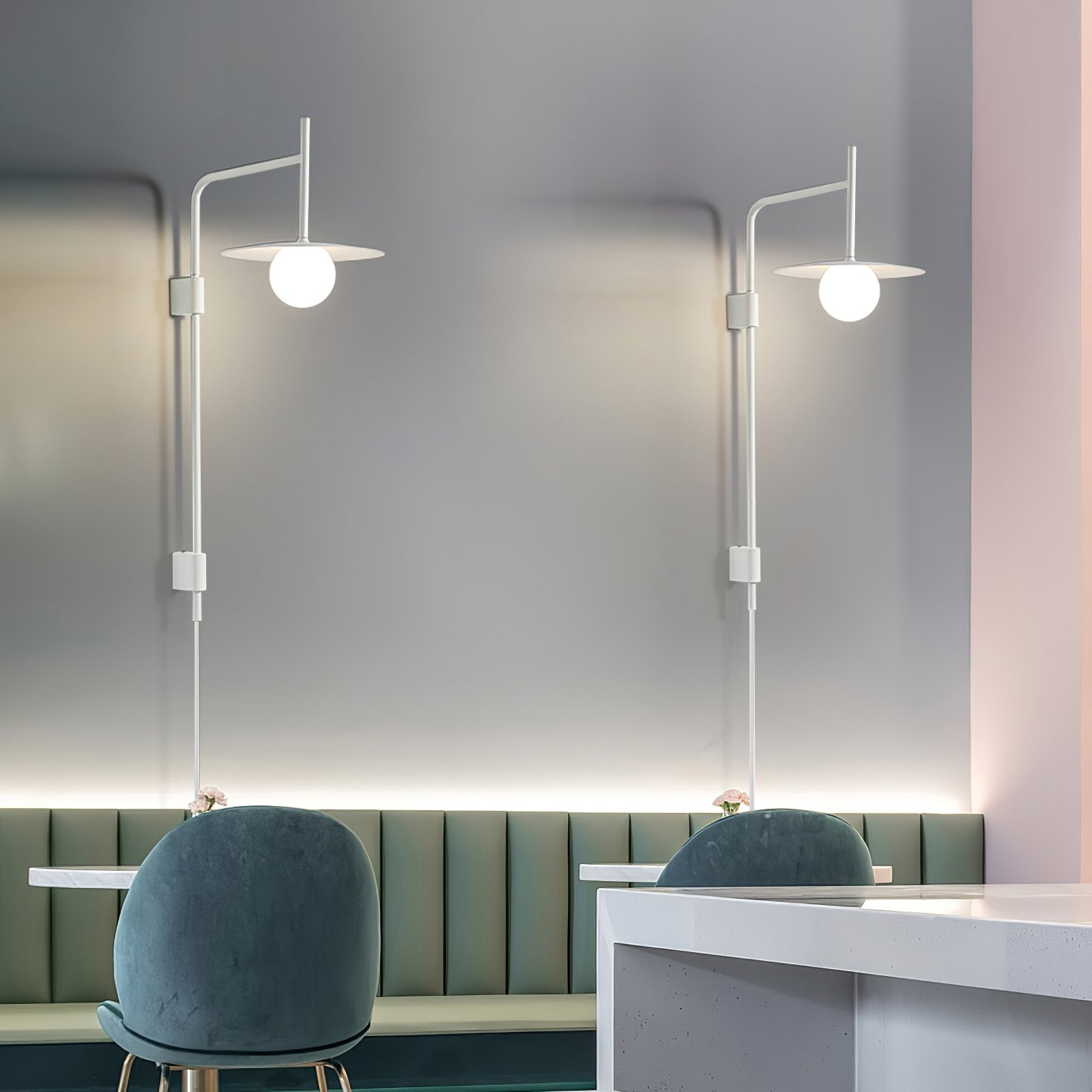 WOW Gea Swing Arm Wall Lamp