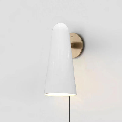 WOW Conical Glass Plug-in Wall Lamp