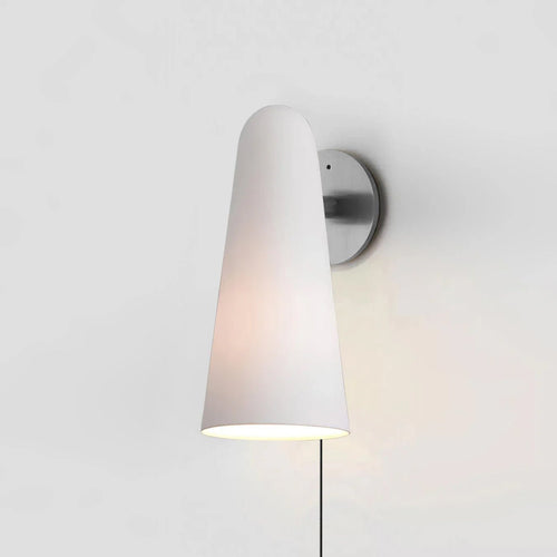WOW Conical Glass Plug-in Wall Lamp