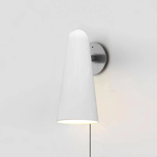 WOW Conical Glass Plug-in Wall Lamp