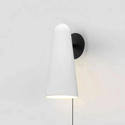 WOW Conical Glass Plug-in Wall Lamp